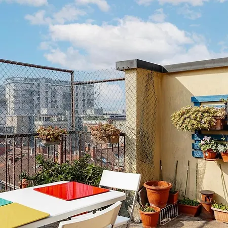 Center Rooftop With Terrace In Porta Romana דירה *