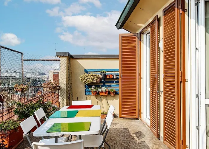 Daire Center Rooftop With Terrace In Porta Romana Milano
